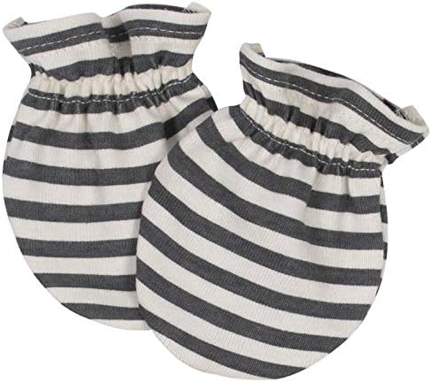 Grow by Gerber Boys 4-Pack Mittens Gentle Prevent Scratches Soft Stretchy
