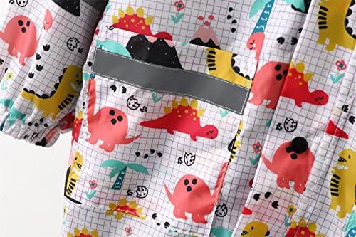 Girls Warm Winter snow Hooded Raincoat