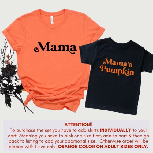 Handmade Thanksgiving Mommy-Momme Matching Outfits for Kids