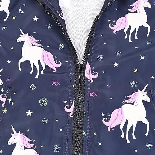 Jxstar Toddler Girls Waterproof Rain Jacket
