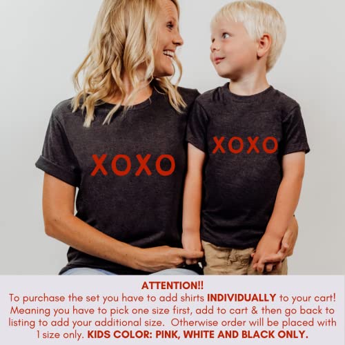 Perfect Matching Valentines Day T-Shirts for Mom and Baby