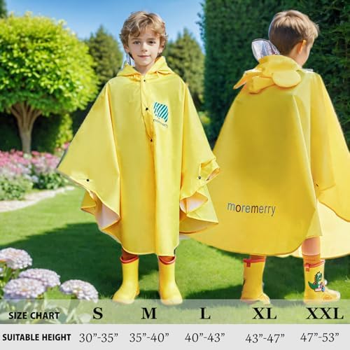 StFlow Kids Toddler Rainponcho Durable Fun Easy to Storage