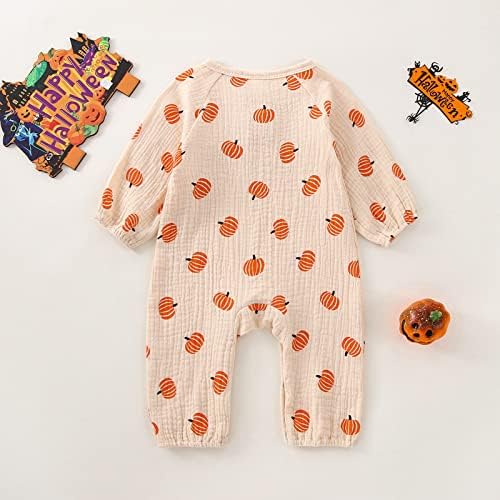 Halloween Infant Romper - pumpkin ghost print