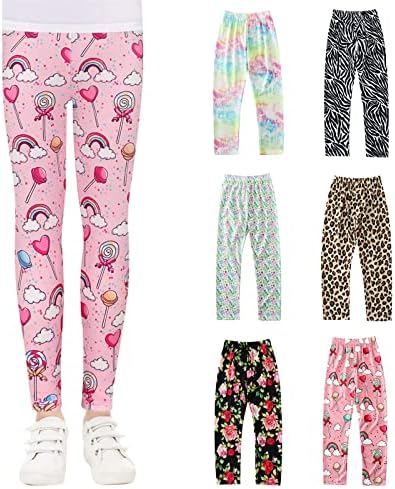 Kids Pull-On Artwork Leggings Fun for Girls