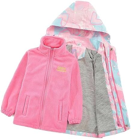 Girls Detachable Winter Jackets