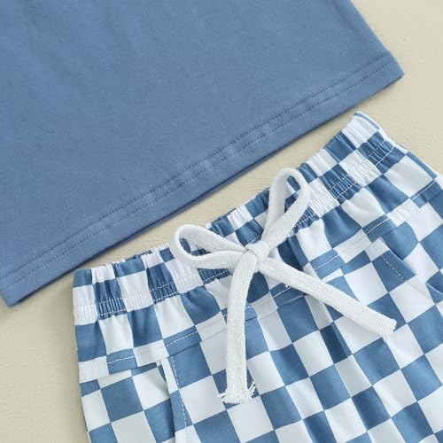 Amiblvowing Brand Newborn Baby Summer Toddler Boy Cami Tank set