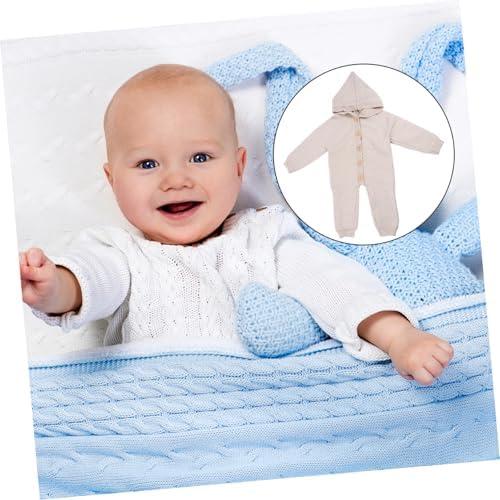 PartyKindom Cozy Knitted Romper for Newborns