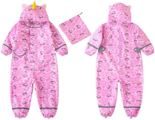 Rainy Day Fun Standing Out - Toddler Rain Suits for Girls
