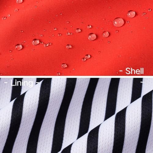 IjnUhb Waterproof Dinosaur Rain Jacket for Kids Windproof Waterproof