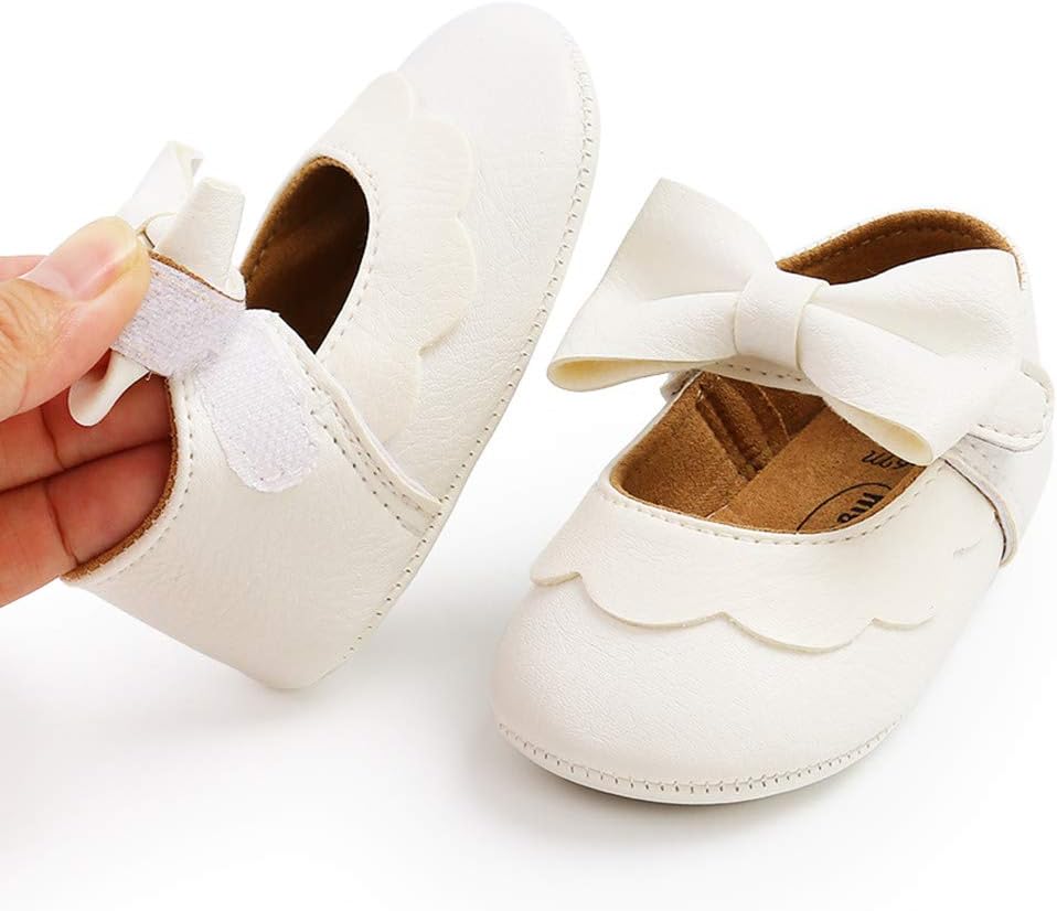 LAFEGEN Baby Girls Mary Jane Flats Soft Sole