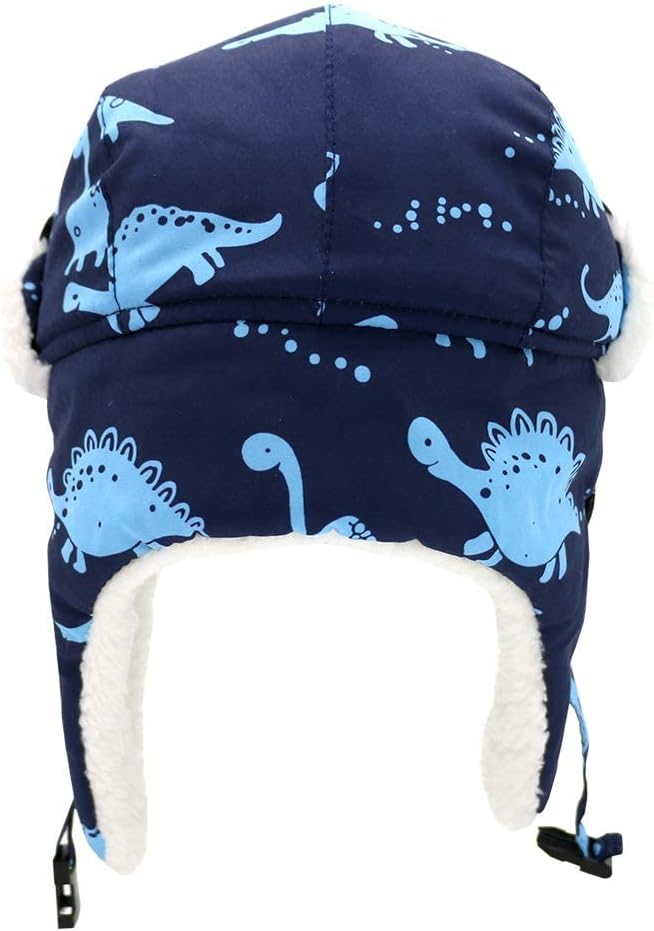 Sherpa Lined Baby Trapper Hat