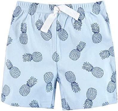 Hudson Baby Organic Cotton Shorts 4-Pack