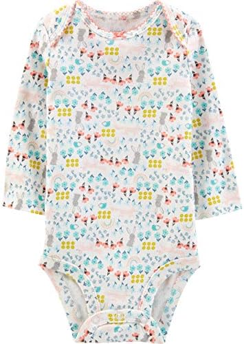 Simple Joys by Carters Baby Girls Long-Sleeve Bodysuit 5-Pack