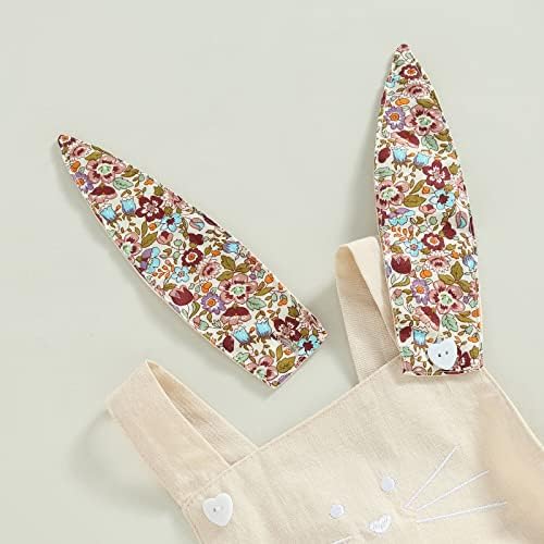 Bunny Romper for Easter Soft Cute for Baby Girls