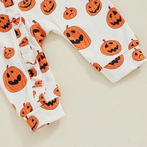 Possibly Spooky Halloween Romper for Baby Girl
