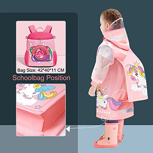 Fewlby Kids Rainbow Coats