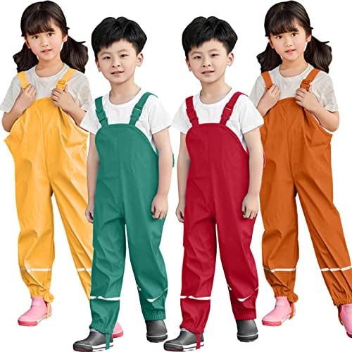 ToddlBy Waterproof Rain Pants for Kids Set