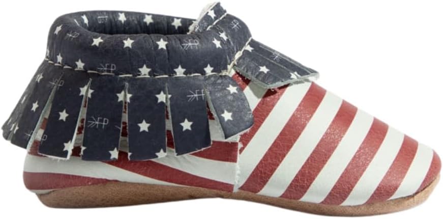 Freshly Picked Star Stripe Slippers for Kids
