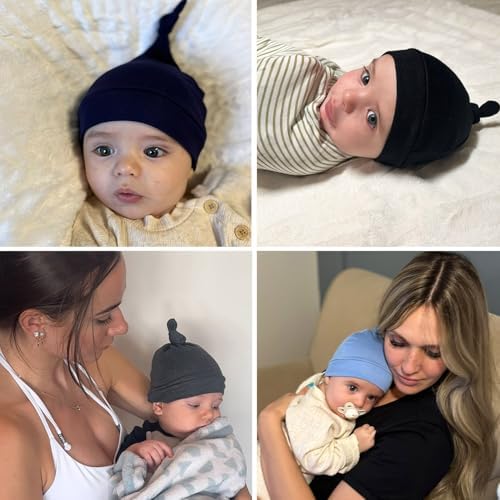 BEoffer 8-Piece Baby Newborn Hats Set