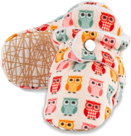 BABY COZY FEEL Soft Non-Slip Fleece Booties