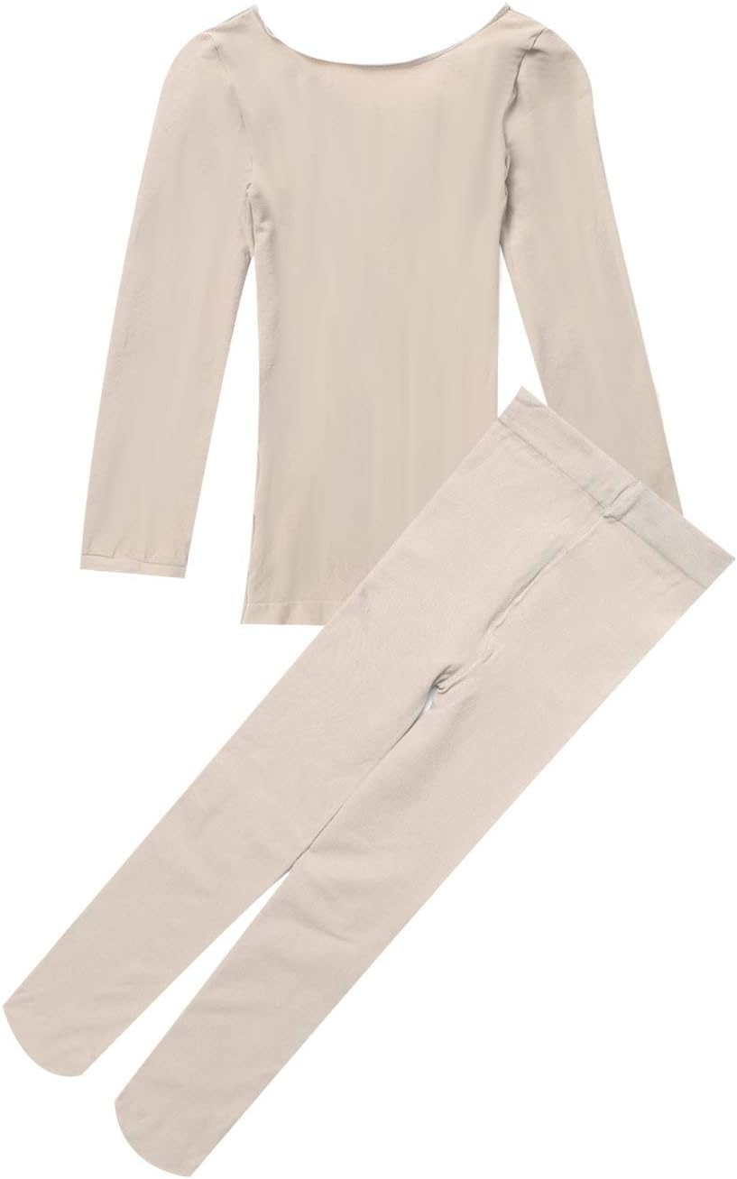 YEAHDOR Kids Girls Thermal Gymnastics Dance Underwear