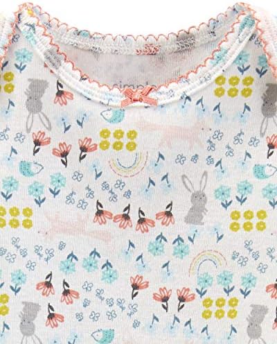 Simple Joys by Carters Baby Girls Long-Sleeve Bodysuit 5-Pack