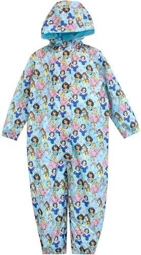 Quantum Rain Coats Disney Princess waterproof coverall for toddlers
