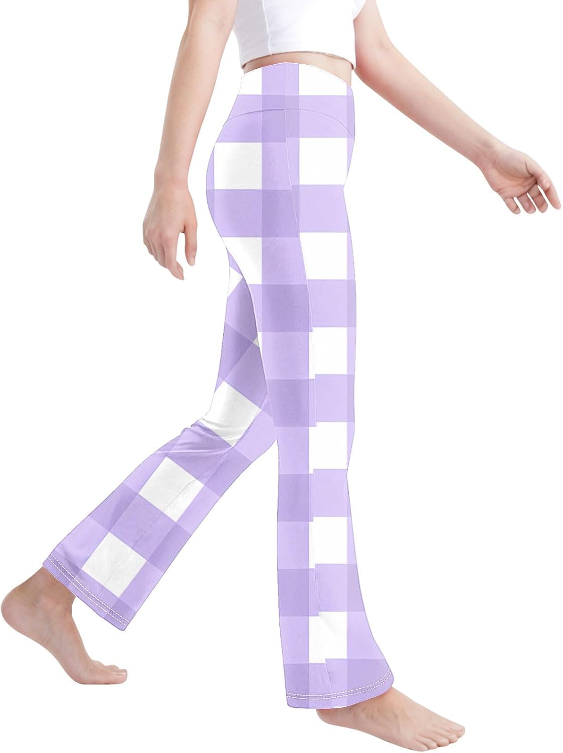 Chic Plaid Yoga Pants