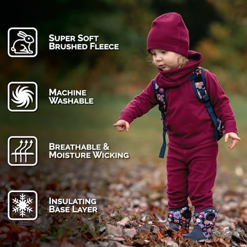 Jan Jul Thermal Base Layer Pants for Toddlers and Kids