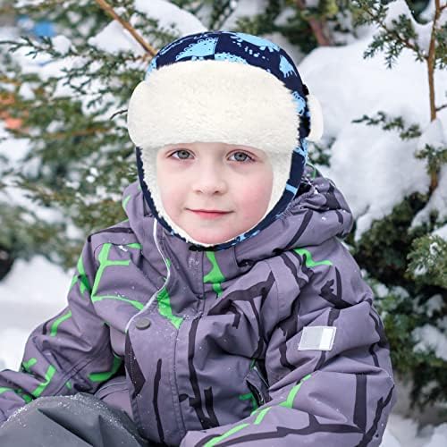 Sherpa Lined Baby Trapper Hat