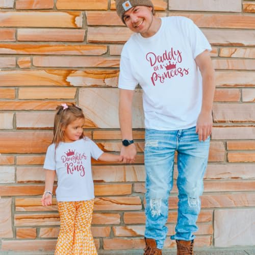 Daddy Daughter Matching Outfits 1st Fathers Day Gift Custom Dad Daughter Shirts