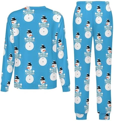 Happy Christmas Thermal Set for Kids Boys Girls Santa Claus Pajama Bottoms