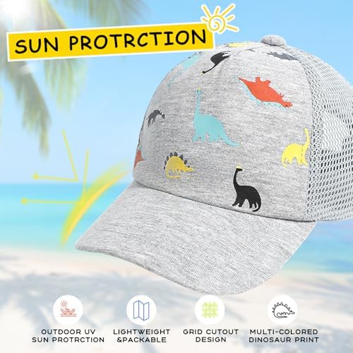 Adorable Dinosaur Baseball Cap for Kids 0-8T