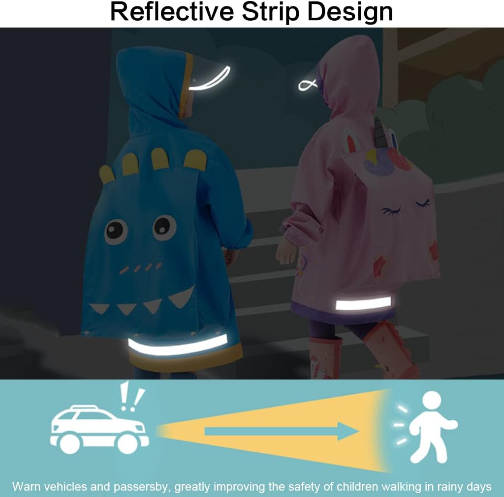 Kids Raincoat Boys Girls