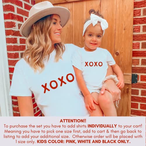Perfect Matching Valentines Day T-Shirts for Mom and Baby