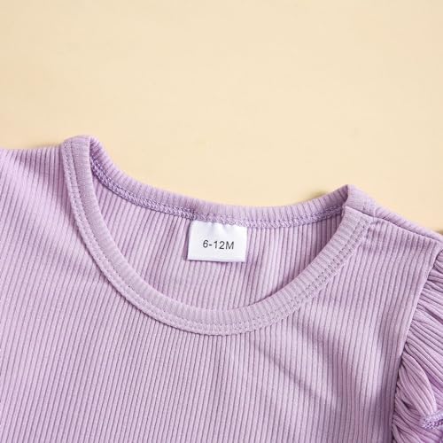 2PCS Toddler Girls Summer Outfits Set