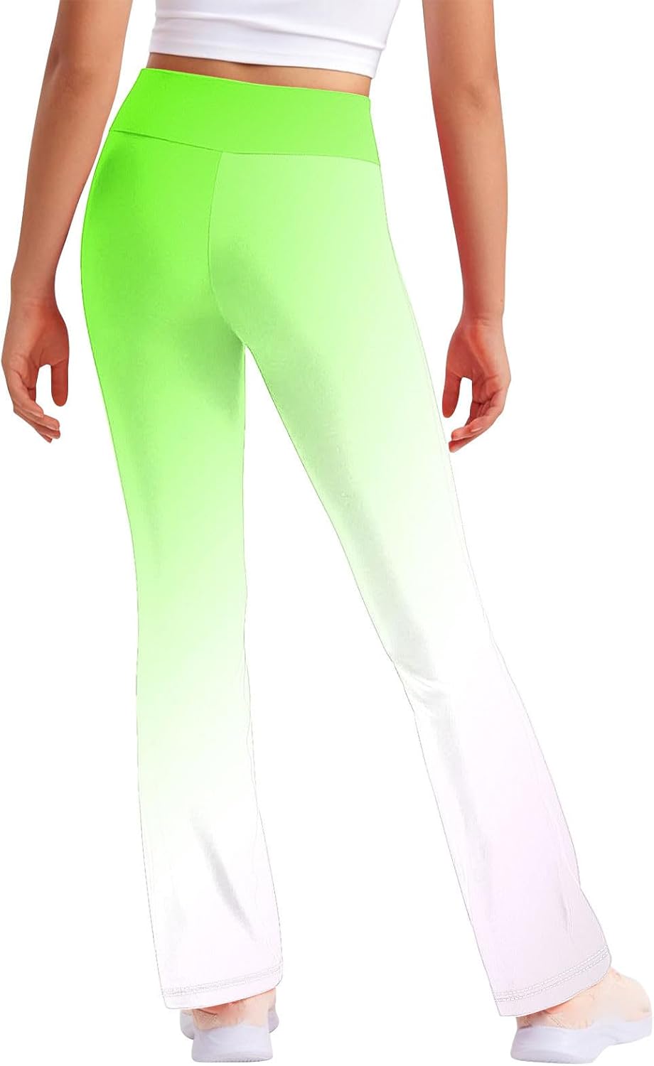 VIBRANT Gradient Straight-Line Leggings for Toddler Girls 2-13 Years