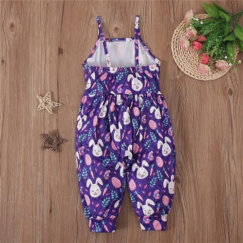 Toddler Girl Easter Jumpsuit