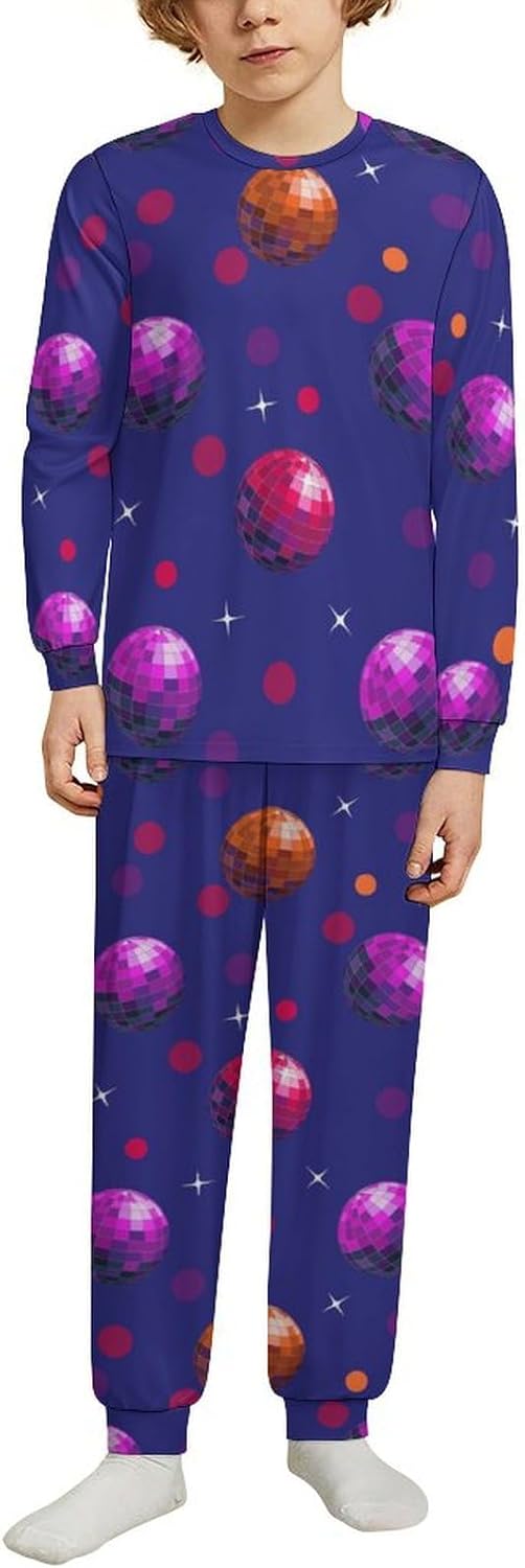 MEIKKO Kids Boys Girls Thermal Underwear Set - Corgi Dog