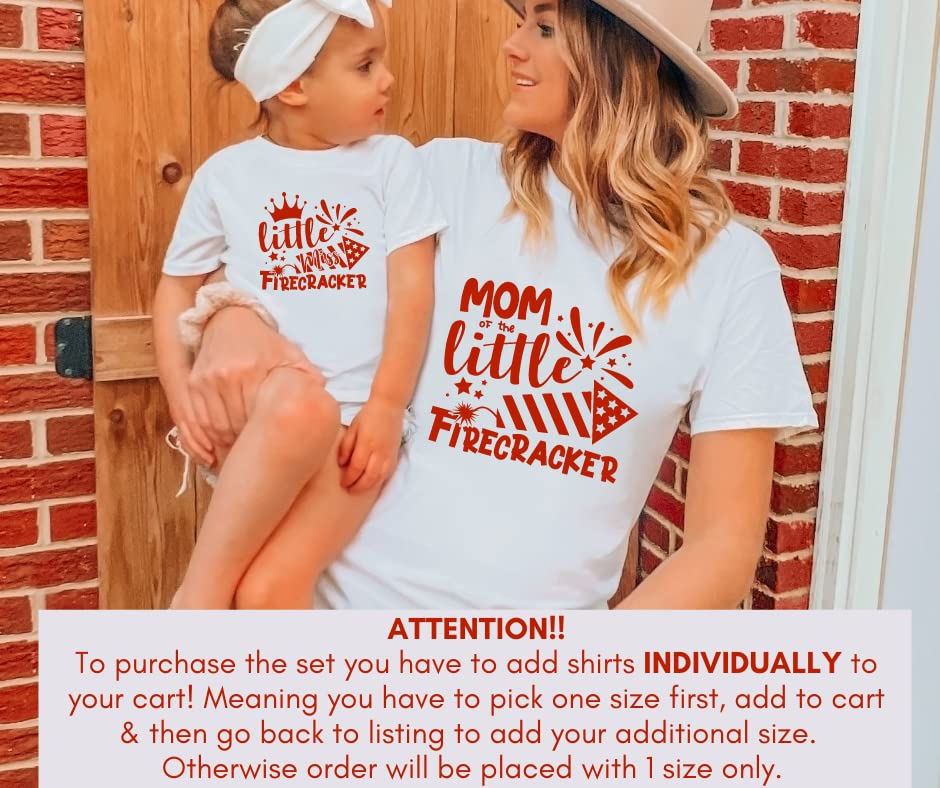 4th of July Matching Outfits Mom Daughter