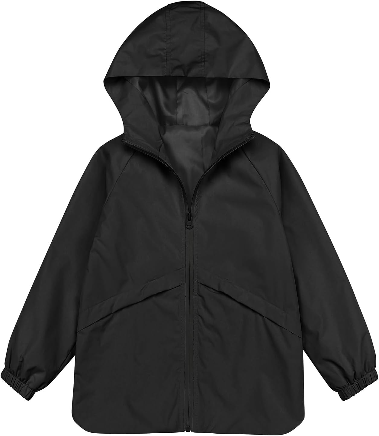 MODAFANS Boys Girls Rain Jacket Waterproof Liner Hoodie