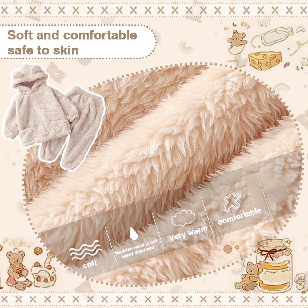 UVIPC Toddler Winter Fluffy Set