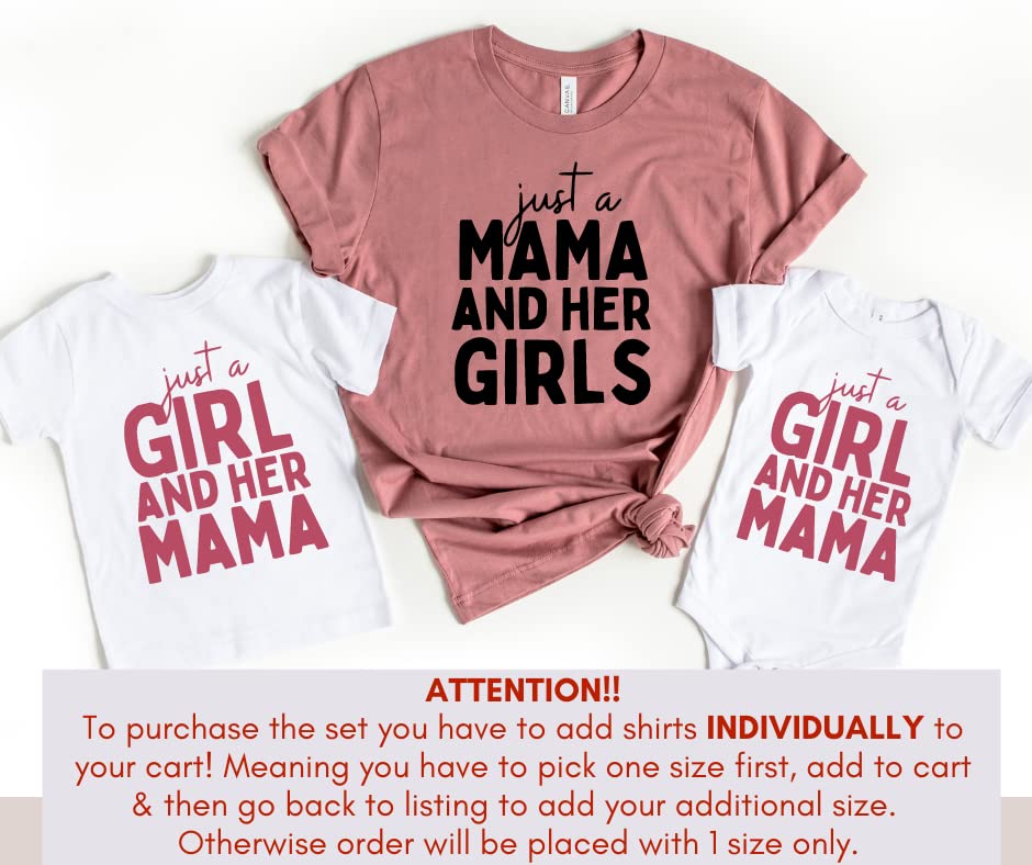 Matching Mama and Daughter Shirts Mom Daughter Outfits Unique Mommy Me Gifts