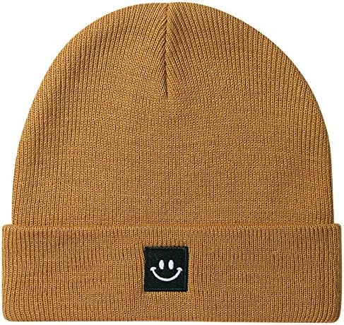 2-Pack of Lightweight Knit Toddler Beanies for Growth