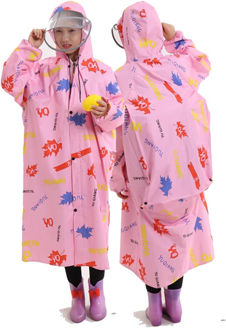Kids Rain Wear CartoonChildren Toddler Raincoat Jacket Poncho for Boys Girls