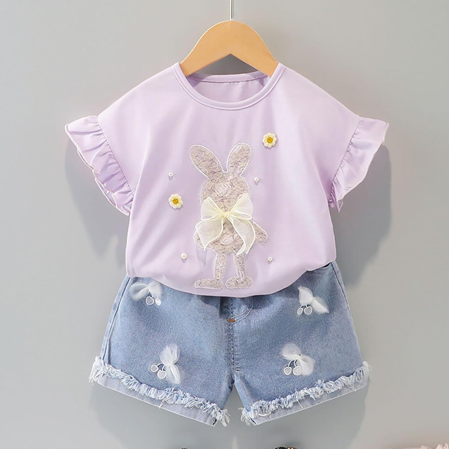 Cute Toddler Girls Spring Set