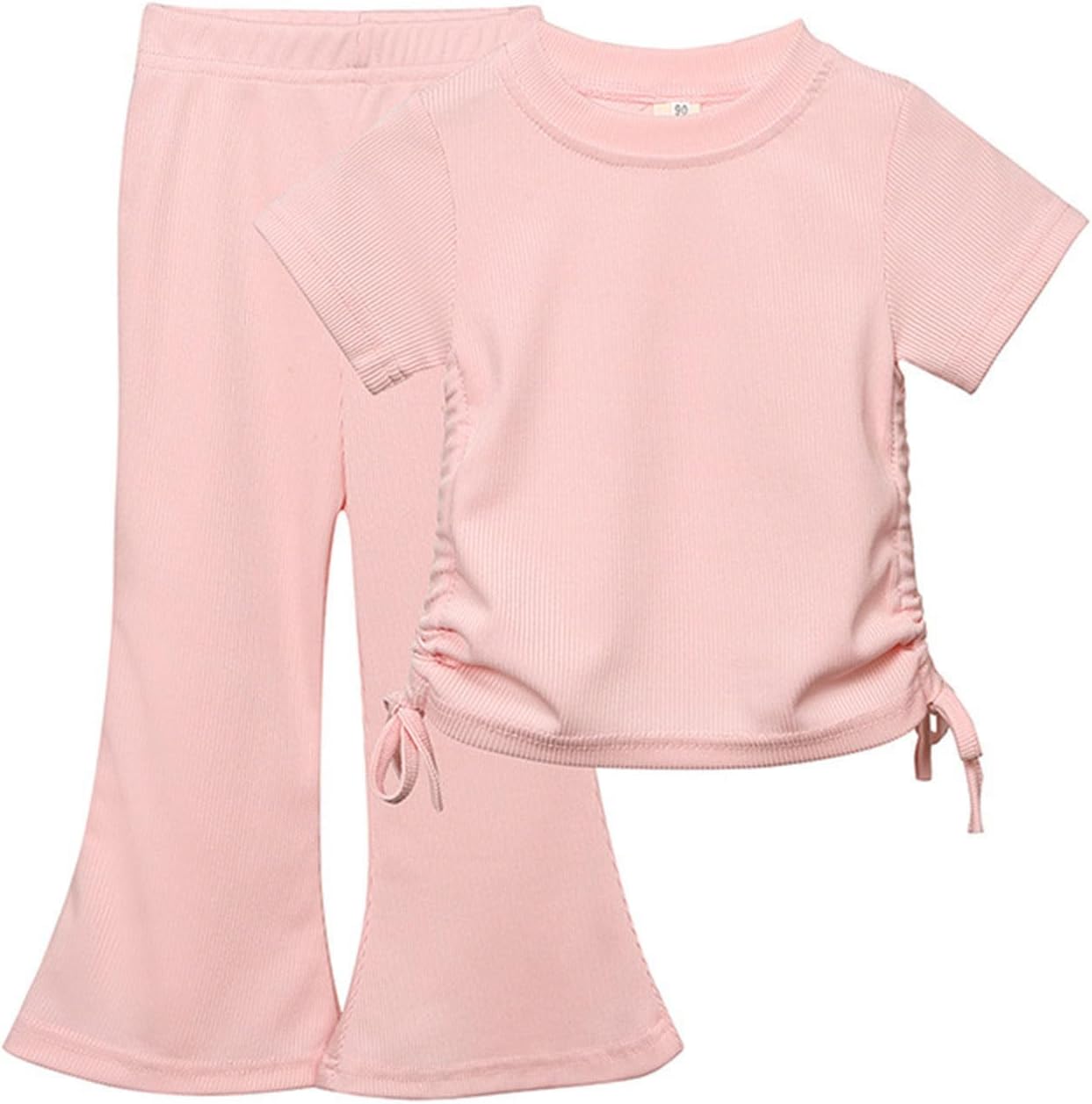 Adorable Toddler Set Girls and Boys Outfit Drawstring Design