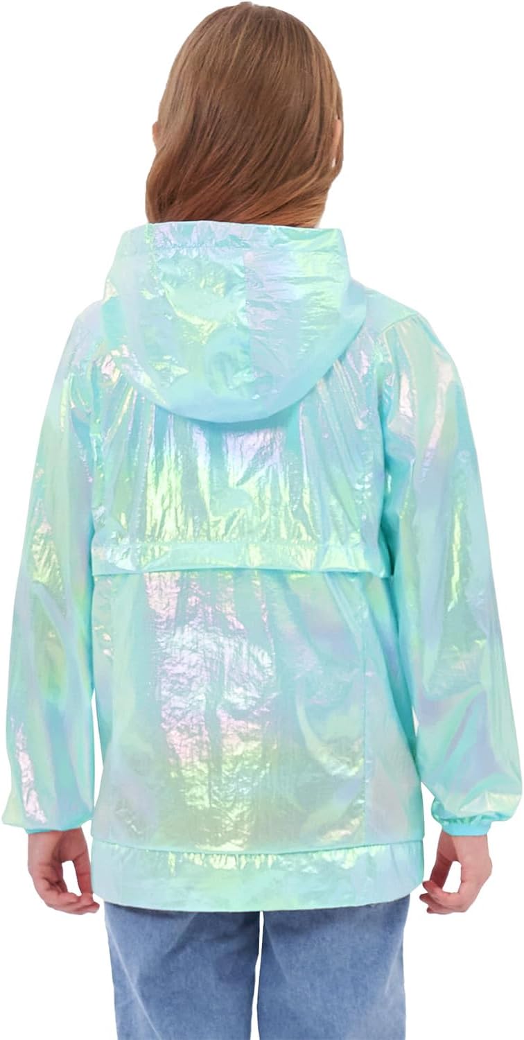 JESKIDS Boys Girls Lightweight Rain Jacket