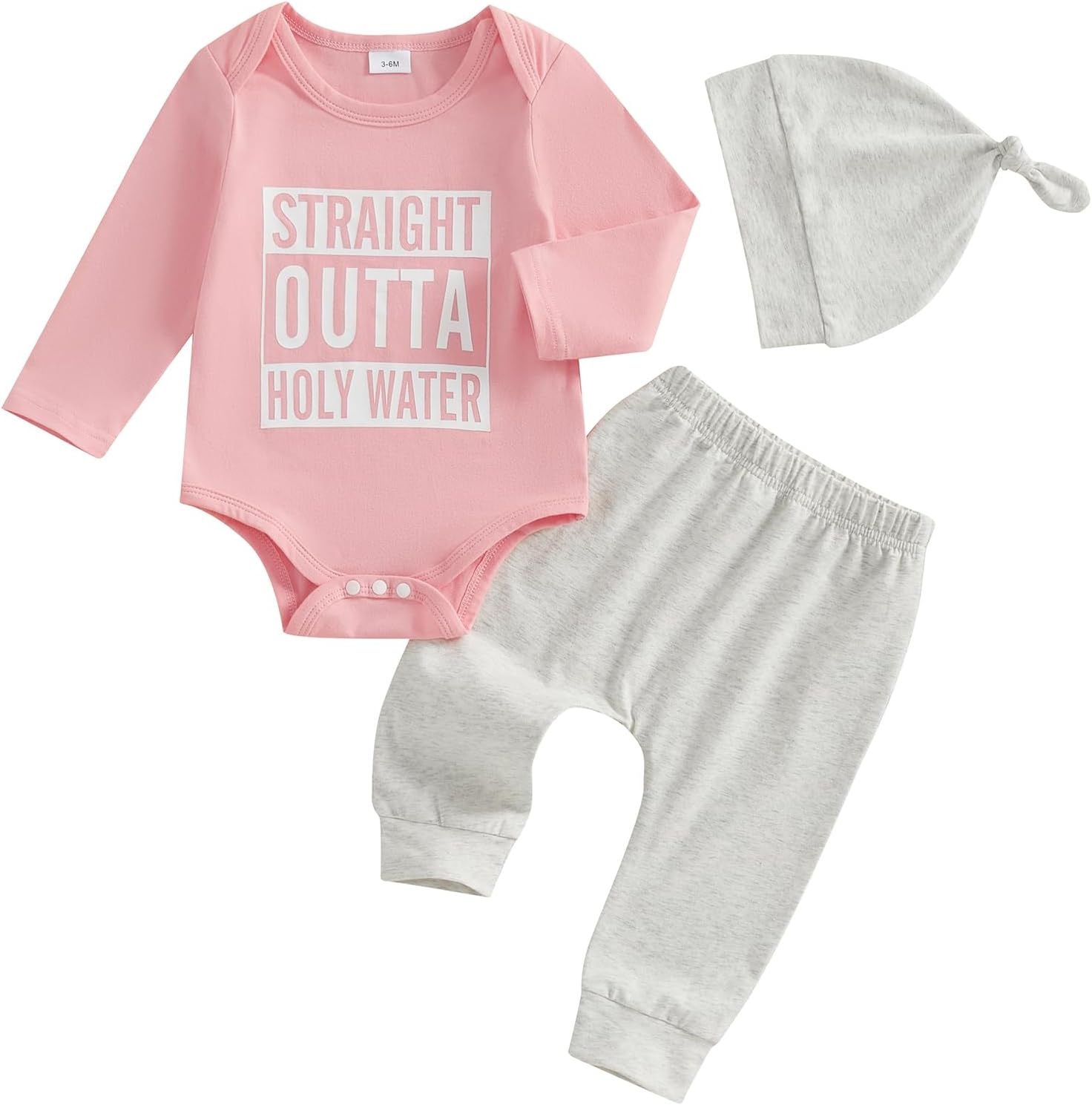 Yxniwxe Baby Boys Girls Spring Outfits Set 3PCs