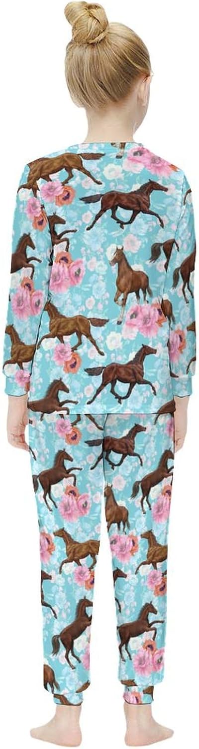 Cozy Pajama Set with MEIKKO Design - Thermal Top and Bottom